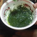ずきん糸満's cooksnap of when they made ＊＊バジルソース＊＊.