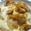 すもｃｈ's cooksnap of when they made 唐揚げ♡親子丼〜♪.