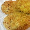 ぽたちゃんのほっぺ's cooksnap of when they made さつまいもdeほくほくコロッケ.