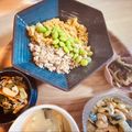 mack♪♪♪'s cooksnap of when they made 鶏そぼろ（鶏そぼろ丼・そぼろ弁当）.