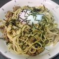 花柚ちゃん's cooksnap of when they made 牛肉のみぞれ煮パスタ.