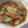 やしゅう's cooksnap of when they made 白菜とウインナーのオイスター煮.