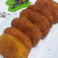 uokko's cooksnap of when they made 余ったポテトサラダでコロッケ♪.