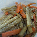 kimie's cooksnap of when they made ごぼうと人参の胡麻和え.
