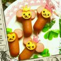 双子mam's cooksnap of when they made 簡単キャラおかず！ころころウッキーズ♪.