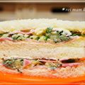 REI_MAM's cooksnap of when they made ハムと胡瓜と大葉のサンドイッチ♬♫.
