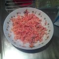 やんちゃんかおちゃん's cooksnap of when they made 生鮭で自家製鮭そぼろ.