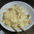 ばど少女's cooksnap of when they made 材料4つ！明太ポテトチーズ焼き.