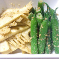 にゃんちきｯ's cooksnap of when they made タケノコとほうれん草のぴりり♪ゴマ和え.