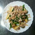 ﾏｰﾗﾎﾞ's cooksnap of when they made たけのこと豚肉のネギ塩タレ炒め.
