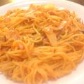 papikun's cooksnap of when they made 酢豚ヌードル（改名）.