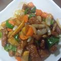 もはー's cooksnap of when they made 本格中華！たっぷり野菜の酢豚〜甘酢あん〜.