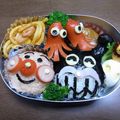☆静ママ☆'s cooksnap of when they made アンパンマンとバイキンマン　＊キャラ弁＊.