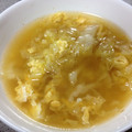 nakanotch's cooksnap of when they made きゃべつと卵のスープ.
