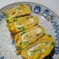 ゆみらんたん's cooksnap of when they made コーンとねぎのたまごやき☆.