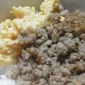 でできち's cooksnap of when they made 美味しい♪我が家のそぼろご飯.