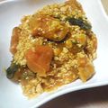 カボリン's cooksnap of when they made ほっこり美味しい♡南瓜の鶏そぼろあん.