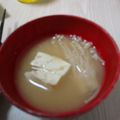 クック3N0VKO☆'s cooksnap of when they made えのきと豆腐の味噌汁.