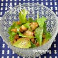 naonaos's cooksnap of when they made 鶏皮のバルサミコマリネ☆サラダ仕立て.