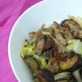 マリっさ's cooksnap of when they made ナスとキャベツと豚肉の味噌炒め.