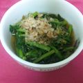 ayanohara's cooksnap of when they made 菜の花のお浸し.