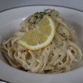 Hoink's cooksnap of when they made レモンパスタ.