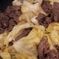 snuggle630's cooksnap of when they made 牛肉とキャベツのスタミナ焼き.