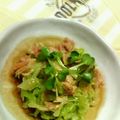 キョク's cooksnap of when they made キャベツとツナの胡麻ゴマ和え.