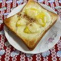 ankotetu's cooksnap of when they made トースト☆ハワイアン.