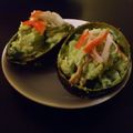 OujiKuni's cooksnap of when they made アボカドきゅうりとかにかまで＊おつまみ.