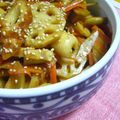 mikkusan's cooksnap of when they made ごぼうとレンコンのきんぴら.