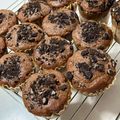 クック5Z6NYO☆'s cooksnap of when they made HMで簡単☆マフィン/チョコバナナ.