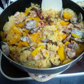 マヌーヴァ's cooksnap of when they made 簡単♪魚介のパエリア.