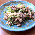 もぐもぐななこ's cooksnap of when they made 豆苗とエリンギの肉炒め.