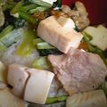 SAKU∞'s cooksnap of when they made 節約丼☆小松菜と豆腐、豚肉丼.