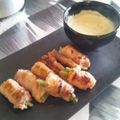 huku×huku's cooksnap of when they made 小松菜の塩麹漬け豚肉巻きwithソース.