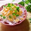 悠おかしゃん's cooksnap of when they made 新玉ねぎの✿たぬきサラダ.
