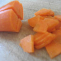 dorafan's cooksnap of when they made 私の☆人参☆の切り方.