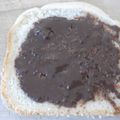 dorafan's cooksnap of when they made チョコトースト.