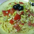 デバデバ's cooksnap of when they made トマトとセロリのさっぱり☆パスタ.