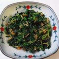 たくちくた's cooksnap of when they made 簡単☆あと一品にホウレン草のなめたけ和え.