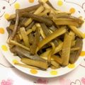 TKG24's cooksnap of when they made うどとこんにゃくのきんぴら.