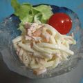 ponkey's cooksnap of when they made 大根とハムのサラダ.