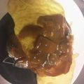 yoshiiiko's cooksnap of when they made 炊飯器チキンライス☆DE☆オムライス♪.