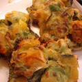 なおなお１０２２'s cooksnap of when they made さつまいも＋長ねぎのかき揚げ。.