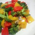 umekitty's cooksnap of when they made カラフル中華野菜炒め.