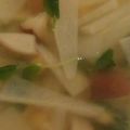 おちこち's cooksnap of when they made なめこと水菜の鶏がらスープ.