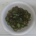☆mariel☆'s cooksnap of when they made 塩揉みきゅうりの豚挽肉和え.