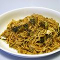 勇気凛りん岸田夕子's cooksnap of when they made 高菜とひき肉のにんにく醤油焼きそば.