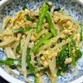 むいちゃんぬ's cooksnap of when they made 「挽肉＆ニラ＆もやし」のピリ辛♪中華炒め.